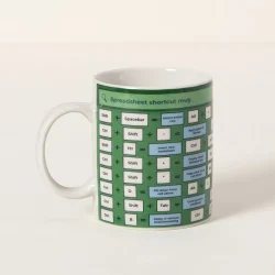 Spreadsheet Shortcut Mug 1