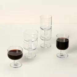 Stackable Wine Glasses
