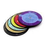 Upcycled Record Coasters 2