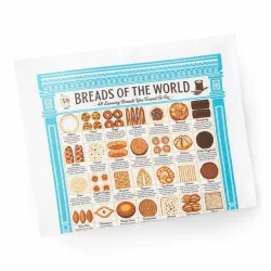 Breads Of The World Kitchen Towel 1