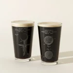 Great Inventions Of Golf Pint Glass 1