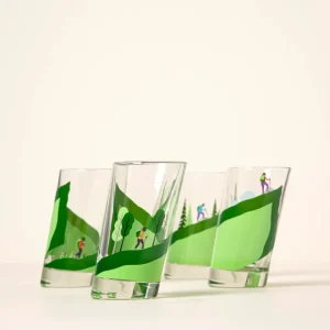 Hiker's Journey Glassware