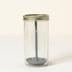 Lift & Drain Glass Pickle Jar