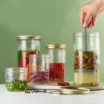 Lift & Drain Glass Pickle Jar 3