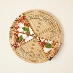 Pizza Roulette Cut & Serve Board