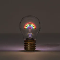 Rechargeable Cordless Magic Rainbow Light Bulb