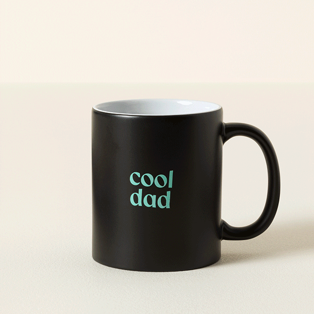 Mostly Cool (sometimes Hot) Dad Color Change Mug