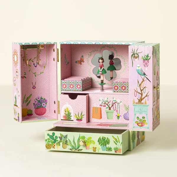 Gorgeous Greenhouse Musical Treasure Box