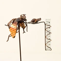 Bee Rain Gauge With Bee Drinking Cup 1