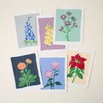 Birth Month Flower Paint-by-number Kit B