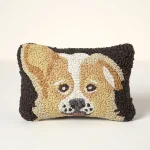 Dog Face Pillow Cor