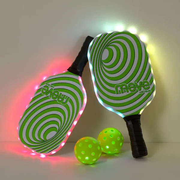 Kids Indoor Outdoor Light-up Pickleball Set 1