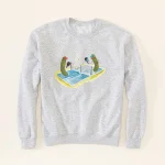 Pickles Playing Pickleball Sweatshirt