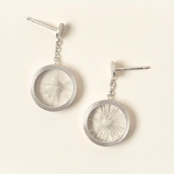 Shattered Glass Ceiling Earrings