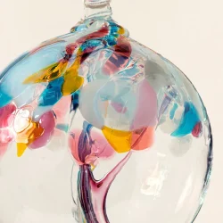 Tree Of Memories Recycled Glass Globe 1