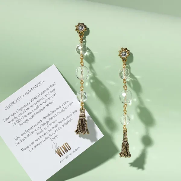 Waldorf Astoria Chandelier Earrings 1