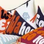 Your College Cheer Pennant Pillow V