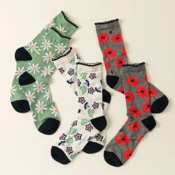 Birth Month Flower Socks A