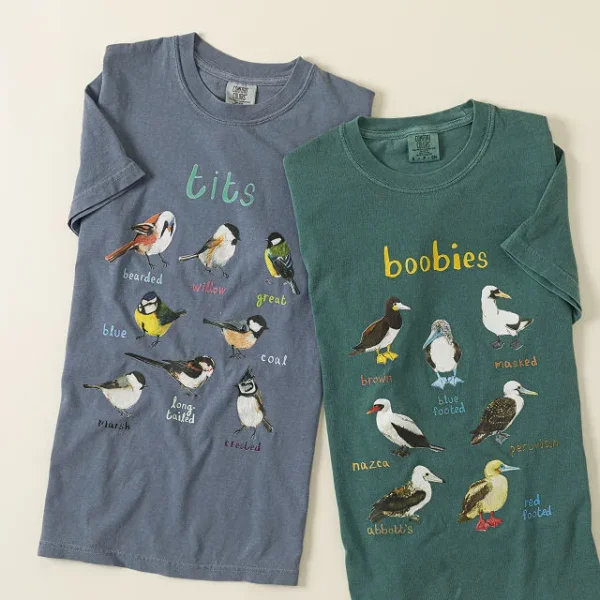 Fowl Language Tee - Tits & Boobies 1