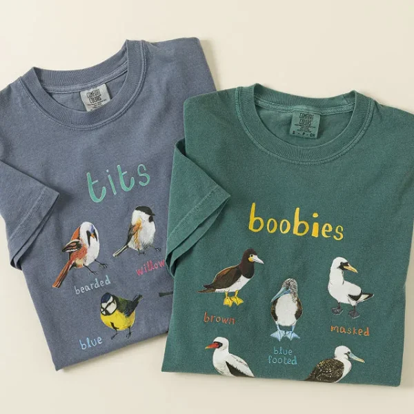 Fowl Language Tee - Tits & Boobies