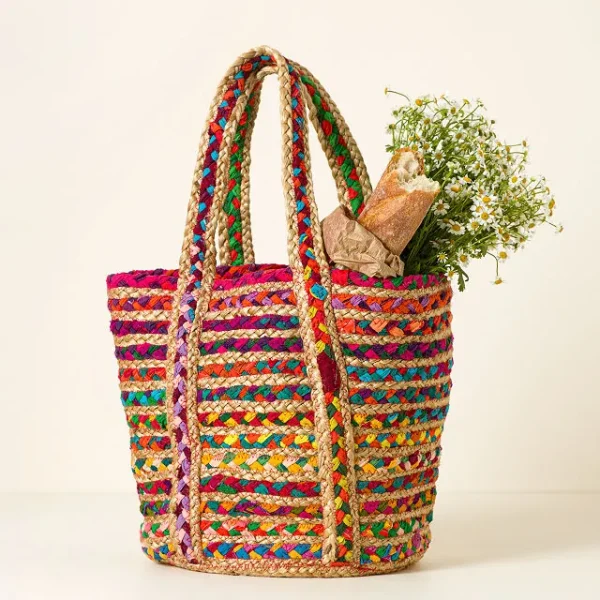 Repurposed Sari Tote Bag