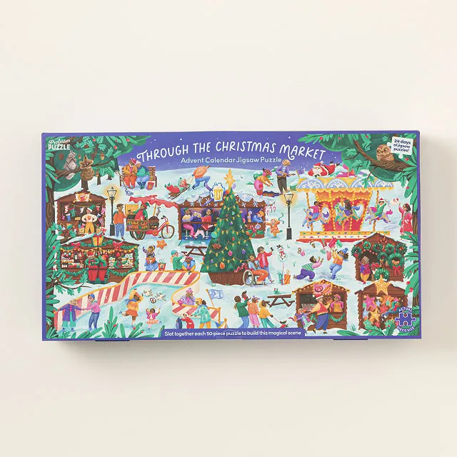 Through The Market Puzzle Advent Calendar