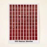 100 Horror Movies Scratch Off Chart 2