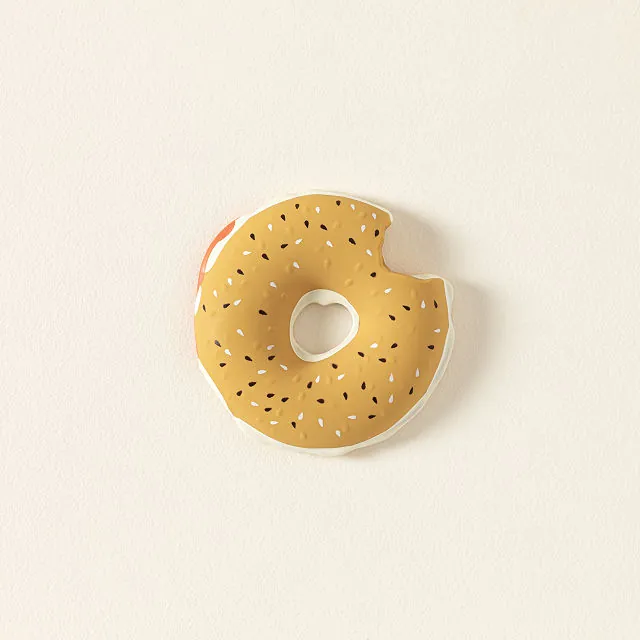 Bagel With Lox Teether