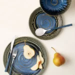 Blue Handmade Dinnerware Set