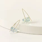 Blue Hydrangea Earrings 1