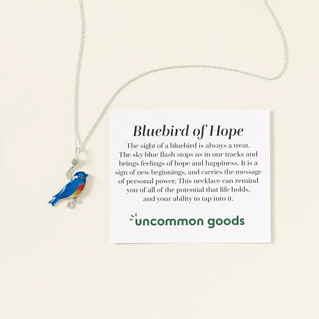 Bluebird Of Hope Necklace