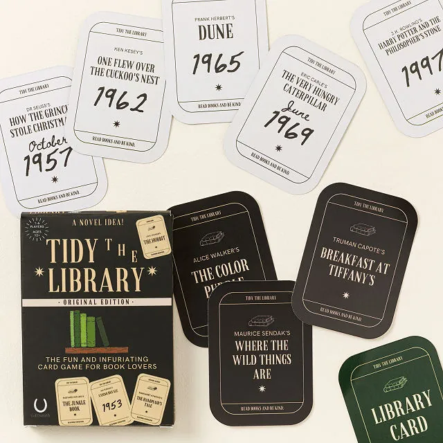 Book Lover's Library Challenge Card Game