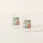 Cats On Cats Glasses - Set Of 2 1