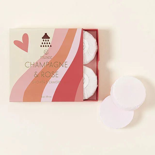 Champagne & Rose Shower Steamers