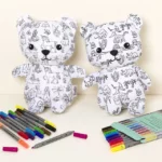 Color In Cuddle Bear 2