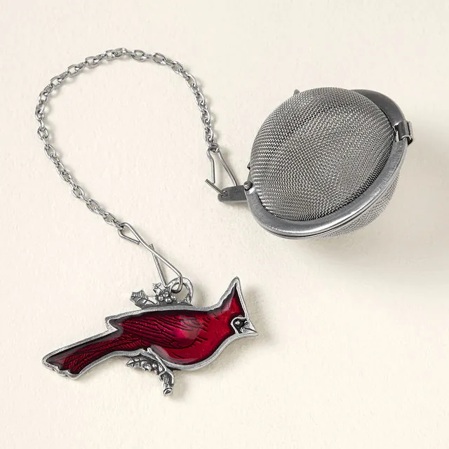 Comforting Cardinal Tea Infuser