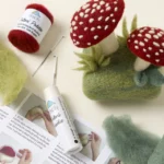 Diy Forest Toadstools Needle Felting Kit 1