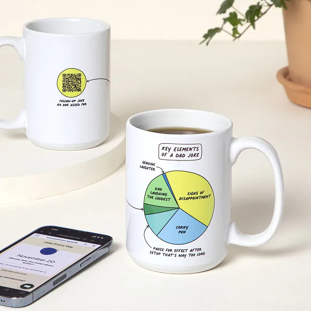 Dad Joke Every Day Interactive Mug