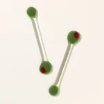 Dirty Martini Cocktail Stirrers - Set Of 2 3