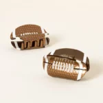 Game Day Football Hair Clip 1