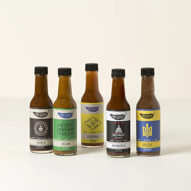 Global Hot Sauce Gift Box