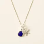 Guiding Star Sea Glass Necklace