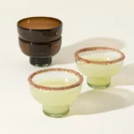 Handblown Margarita Glasses - Set Of 2