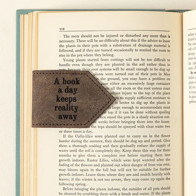 Keep Reality Away Magnetic Bookmark