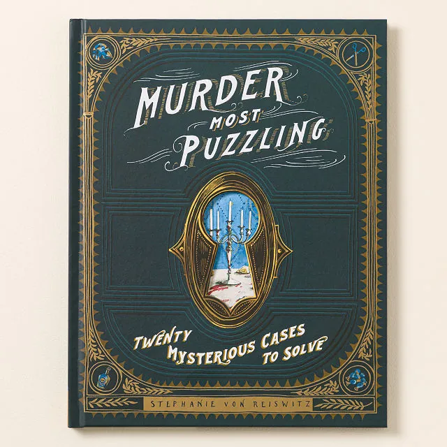 Murder Mystery Puzzle Book