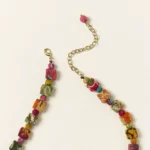 Repurposed Kantha Multi-color Necklace 2