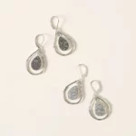 Sparkle & Shine Druzy Drop Earrings 1