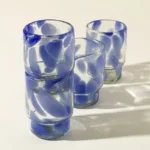 Stackable Paint Stroke Glasses - Set Of 4 1