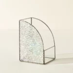 Stained Glass Terrarium Bookend 1