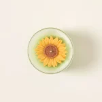 Sunflower Candle 1